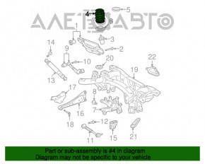 Arc spate stânga Toyota Rav4 06-12