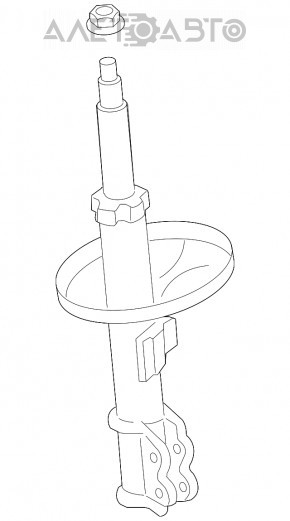 Амортизатор передний правый Toyota Avalon 13-18 R17 новый OEM оригинал