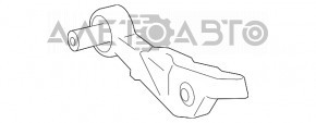 Maneta inferioara fata stanga spate Lexus LS460 07-12 rwd nou original OEM