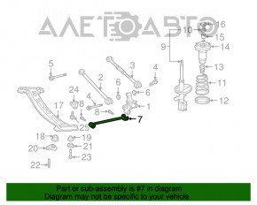 Maneta longitudinală spate dreapta Toyota Camry v30 2.4 nouă OEM originală