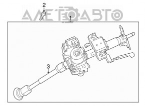 Coloana de direcție Nissan Sentra 13-19 1.8