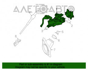 Coloană de direcție Infiniti G25 G35 G37 4d 06-14