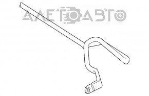 Stabilizatorul frontal Toyota Camry v40