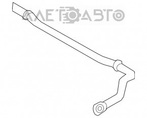 Stabilizatorul frontal pentru Toyota Rav4 13-18