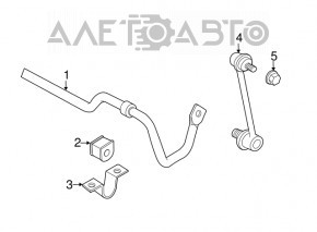 Stabilizator spate pentru Lexus ES350 07-12, nou, original