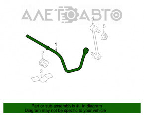 Stabilizator spate Toyota Camry v40 hibrid