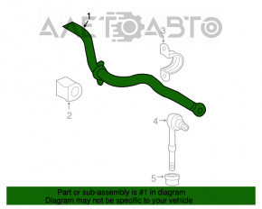 Stabilizator spate Toyota Rav4 06-12