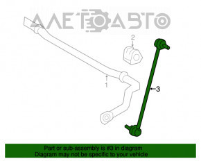Тяга стабилизатора передняя левая Toyota Rav4 13-18 OEM
