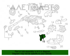 Maneta de control al croazierei pentru Audi Q7 4L 10-15