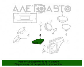 Amplificator Dodge Challenger 09-