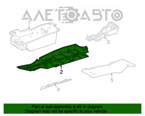 Protecție bara spate stânga Toyota Rav4 13-15