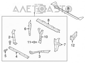 Suport TV - bara transversală Subaru XV Crosstrek 13-17