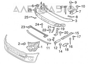 Suport PTF fata stanga Mini Cooper F56 3d 14-19 Dorest nou original OEM