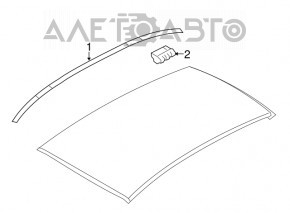 Capota dreapta a acoperisului BMW 3 F30 12-18