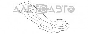 Capacul de protecție a aripii din față, dreapta, pentru Lexus RX300 RX330 RX350 RX400h 06-09, nou, original OEM.