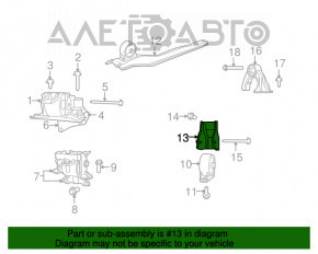 Suport cutie de viteze automata pentru Jeep Patriot 11-17