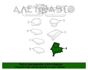 Subwoofer Dodge Grand Caravan 11-20