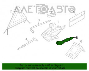 Clema de tractare Infiniti QX30 17-