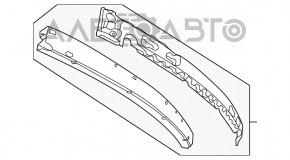 Amplificatorul pentru bara spate a Dodge Grand Caravan 11-20 este ruginit.