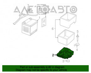 Palet pentru baterie Jeep Patriot 11-17