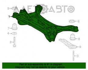 Bara spate pentru Toyota Camry v70 18-