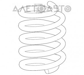 Arcul elicoidal frontal stânga Honda HR-V 16-22