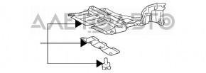 Protecția motorului stânga Toyota Prius 2004-2009