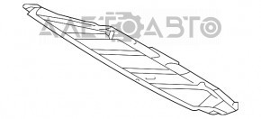 Protecție motor față Lexus RX400h 06-09, suport rupt.