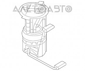 Pompă de combustibil, pompă de benzină Jeep Grand Cherokee WK2 11-15 3.6