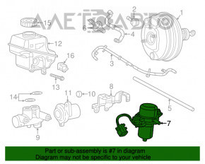 Вакуумный насос Dodge Durango 11-15