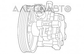 Pompa de direcție asistată Chrysler 200 11-14 2.4 6-viteze