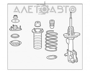 Стойка амортизатора в сборе передняя левая Acura MDX 07-13