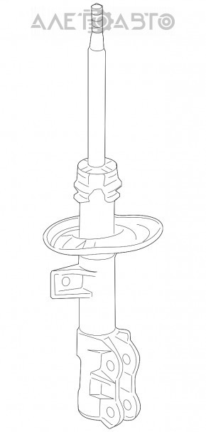Амортизатор передний правый Honda HR-V 16-22