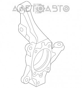 Capacul frontal stânga Hyundai Tucson 16-20 AWD