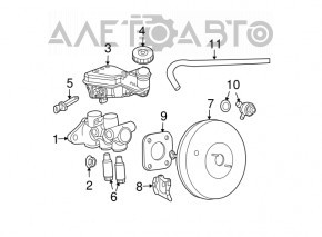 Amplificator de vidare pentru Jeep Compass 11-16