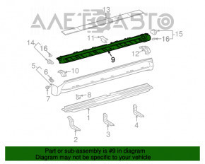 Pragul de la picior dreapta pentru Lexus GX470 03-09