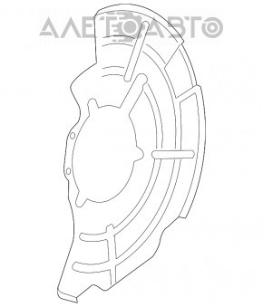 Capacul discului de frână din față dreapta pentru Jeep Grand Cherokee WK2 12-21 sub codul br4, sub BREMBO