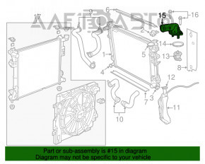 Carcasa termostat Dodge Grand Caravan 11-20 noua originala OEM