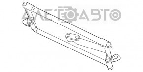 Trapezul de curățare a parbrizului cu motor pentru VW Jetta 11-18 SUA, nou, neoriginal.