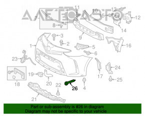 Clema de tractare Toyota Prius V 12-17