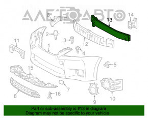 Amplificatorul de bara fata pentru Lexus CT200h 11-17 nou TW neoriginal