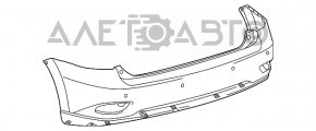 Bara spate goală Lexus RX350 RX450h 10-15 nouă OEM originală