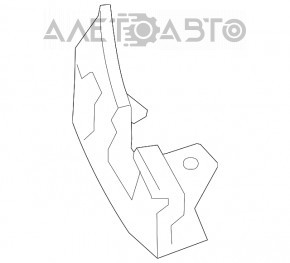 Suport far stânga jos pentru Lexus IS250 IS350 06-13, nou, original OEM