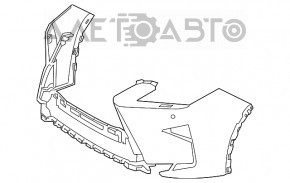 Bara fata goala Lexus RX350 RX450h 16-19 pentru senzori de parcare, fara spalator faruri