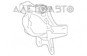 Suport dreapta pentru farul de ceață Lexus RX350 RX450h 13-15 restilizat