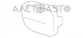 Mufă cârlig remorcare bara față stânga Lexus RX300 RX330 RX350 04-09 nou original OEM