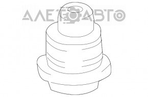 Bara de protectie cu arc spate stanga Toyota Highlander 14-19 nou original OEM