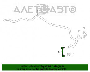 Тяга стабилизатора задняя правая Acura MDX 14-20