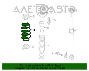 Arc spate dreapta Honda Accord 18-22 2.0 hibrid