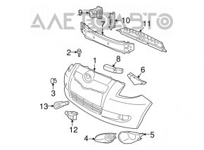 Suport bara fata dreapta noua Toyota Yaris 07-12 nou original OEM